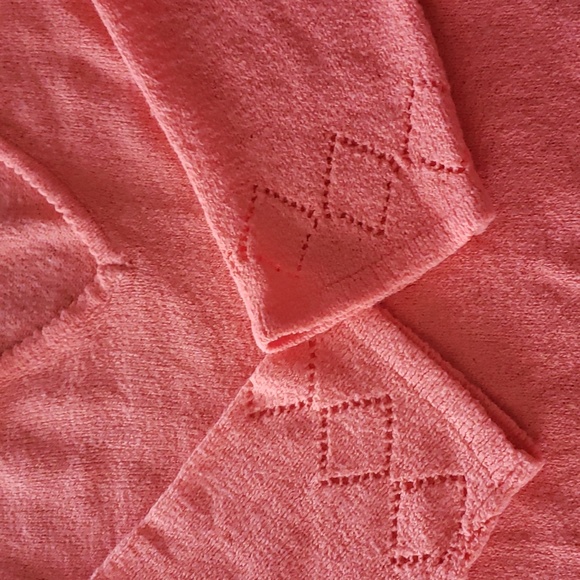 Bobbie Brooks 14w/16w 34/36 Orange Sweater - Picture 7 of 7